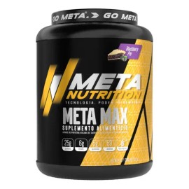 Proteina Meta Nutrition Meta Max 4 Libras Proteina Aislada Sabor Blackberry pie