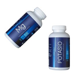 NLS Essentials® | Magnesio + Potasio Duo Pack | Mezcla de 2 fuentes de Magnesio y 2 fuentes de Potasio | Cápsulas Vegetales con Ingredientes Naturales