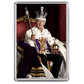KING CHARLES III CORONATION Fridge Magnet (Standard: 70x45mm) 01