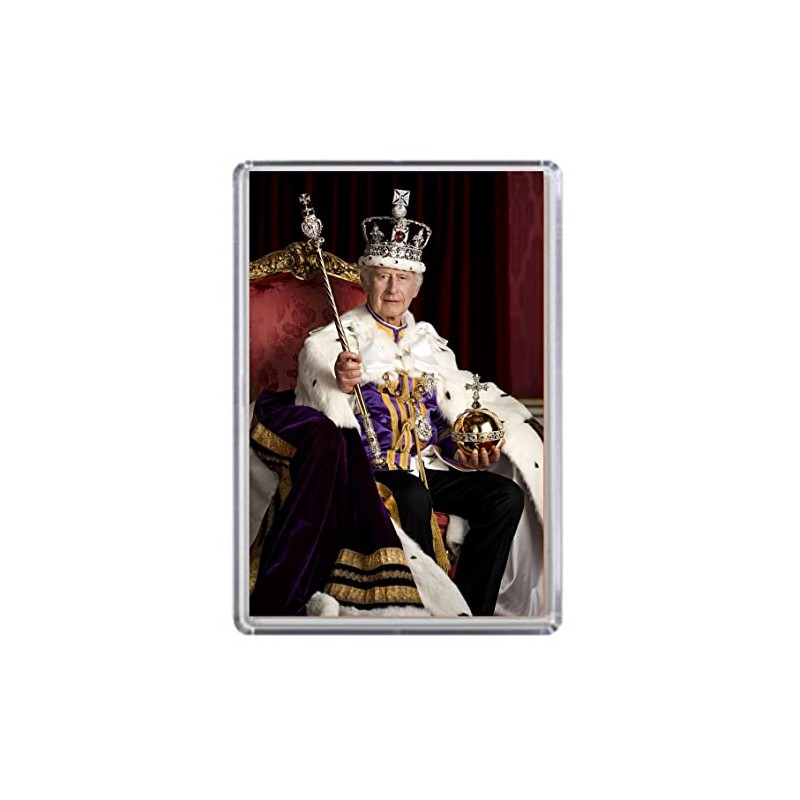KING CHARLES III CORONATION Fridge Magnet (Standard: 70x45mm) 01