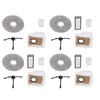 Robot Vacuum Replacement Parts Side Brush Filter Mop Pad Dust