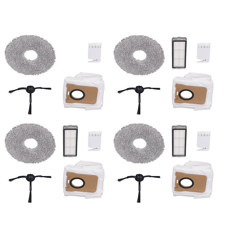 Robot Vacuum Replacement Parts Side Brush Filter Mop Pad Dust