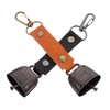 OHPHCALL Loud Bear Bells for Hiking 2pcs Bell Pendant Outdoor