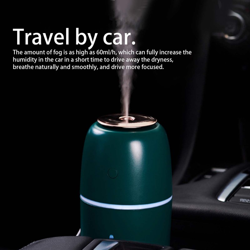 USB Intelligent Spray Humidifier with Night Light Air Humidification for