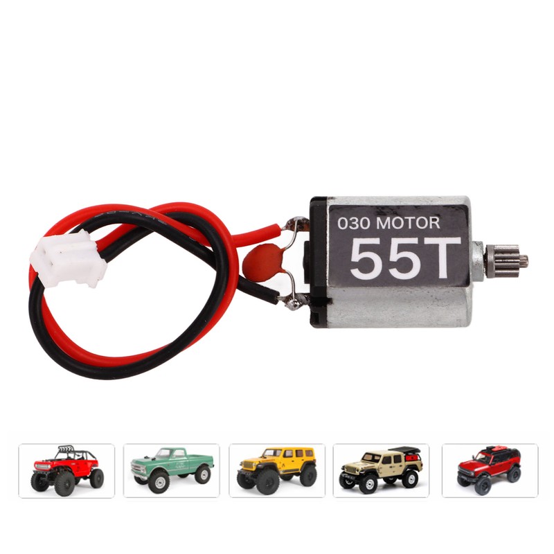 RC Car Motor Metal Low Noise Lightweight 030 55T Brushed