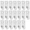 Zorfeter 20 Pcs Wall Mount J Hooks for Hanging, 304