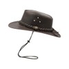 WALKER AND HAWKES - Premium Brown Full Grain Cowhide Leather