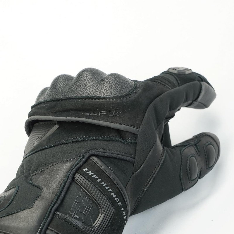 Rough and Road RR8657A-BK3 PrimaLoft Adventure Winter Gloves for Motorcycles