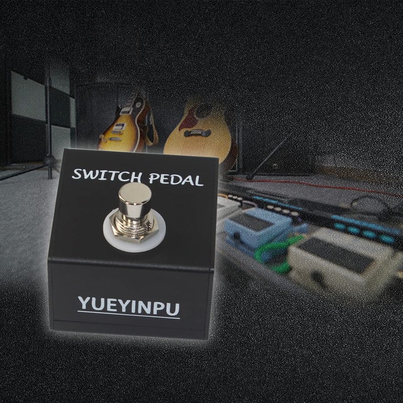 Yueyinpu Tap Switch Pedal For Guitar Effector Monmentary Foot-Switch (Unlatch