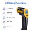 Etekcity Etekcity Infrared Thermometer, -50C~610C(-58F~1130F), Non-Contact Digital Laser Temperature Gun