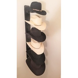Mark Christopher Collection American Made Crown Up Six Hat Rack Black