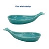 Whale Spoon Rest for Stove Top, Ceramic Spoon Holder for