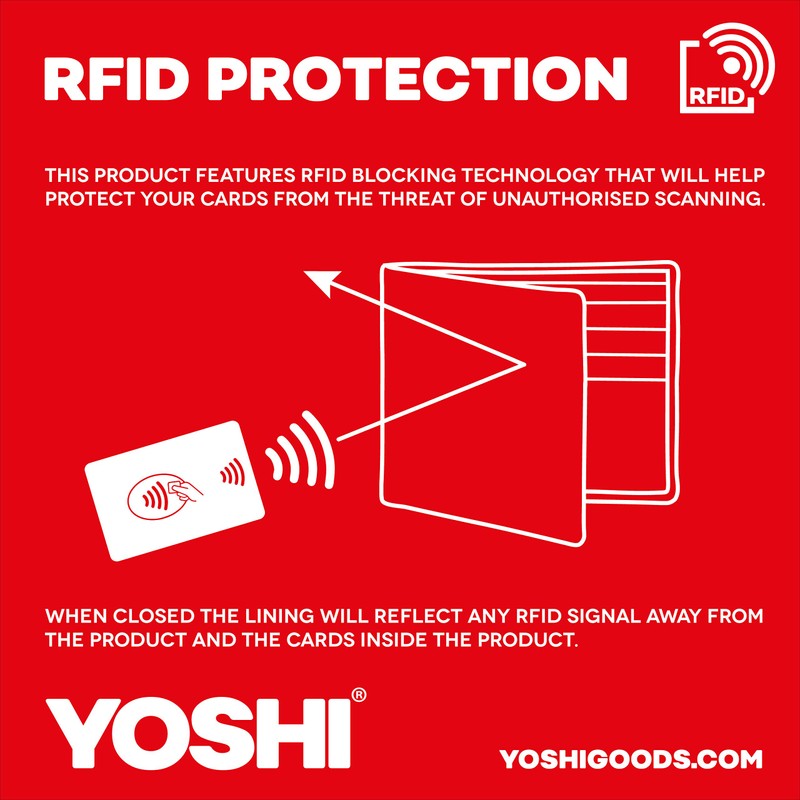 Yoshi N Monogram Initial Men's Leather Wallet, Genuine Leather Wallet,