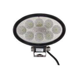 HELLA 1GA 357 001-001 LED-Worklight - Valuefit O1200 - 12/24V - Oval - 1200lm - mounting - Vertical - Short distance lighting - Cable: 530mm