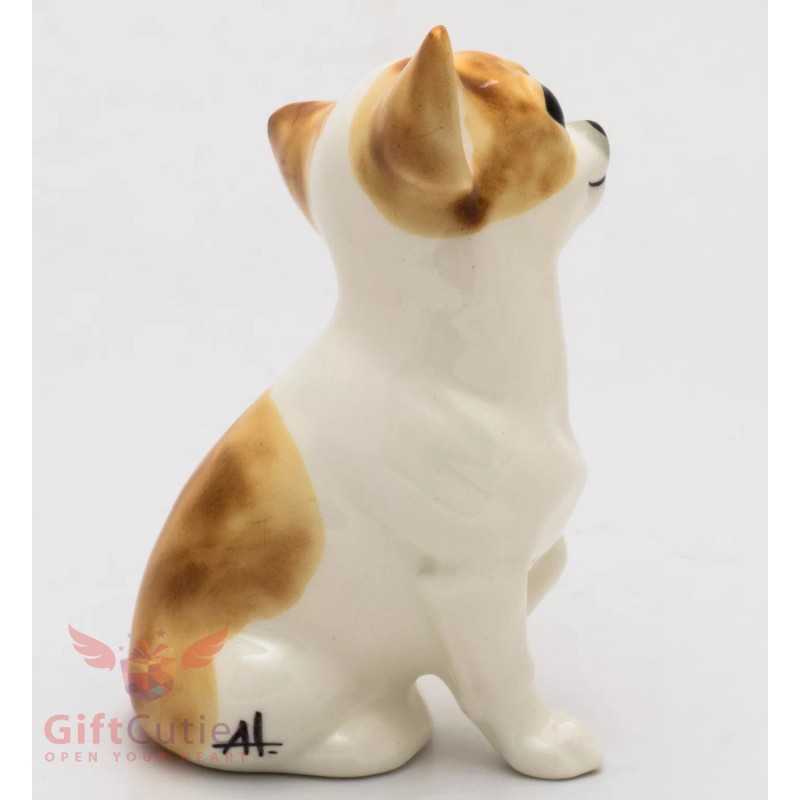 Porcelain Figurine of the Chihuahua dog