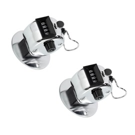 AIXXCUVQ 2pack/lot Metal Counter Surfaces Sturdy for Number Tally Counter Counter Convenient Fast Anytime Number Clickers