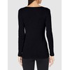 T-Shirt a Maniche Lunghe in Thermolactyl Traforato Nero M