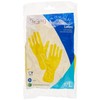 Bingold 504312 Protective Gloves, Latex, Baumwollbeflockt, anatomic fit, CE CAT