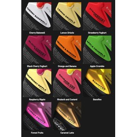 TORQ Gel Sampler Pack BOX11, Black