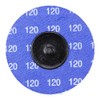 BHA Aluminum Oxide Quick Change Sanding Discs, 3", 120 Grit