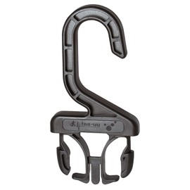 tee-uu Belt Holder for Black / Quick Coupler | Ideal Accessory | 30 kg Load Capacity Hook | for Clothes Rails up to 22 mm Diameter