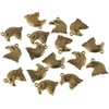 hobbyhub 100Pcs Eagle Head Shaped Charms,Alloy DIY Charms for Jewelry