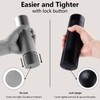 WhiteRhino Professional Pepper Grinder Mill with Top Button Lock,Heavy Duty