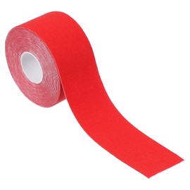PATIKIL 16.4ft x 1.5 Inch Aerial Hoop Tape, Athletic Tape Adhesive Non-Slip Grip Tape Yoga Rig Sports Tape for Wrapping Exercises Gymnastics, Red
