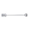 Metal Hoeny Dipper, Stainless Steel Drizzle Spoon, Solid Honey Stick,