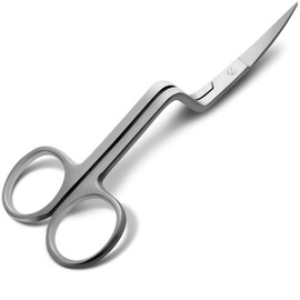 XTRM CRAFT 6 Inch Double Curved Scissors – Professional Grade, Multi-Purpose Precision Scissors for Crafting, Embroidery, and Dog Grooming