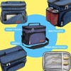 ExtraCharm Insulated Lunch Bag for Women/Men - Reusable Lunch Box