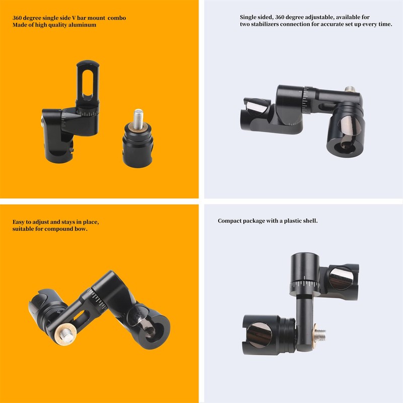 Perogen Adjustable Single Side Double Pole V Bar Bow Rod