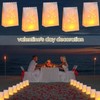 20pcs Tea Light Candle Bag Flame Retardant Reusable Heart Shape