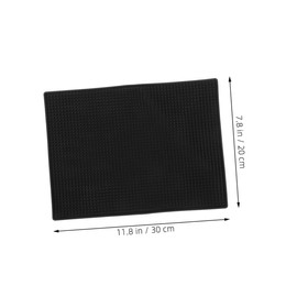 Baluue Hairdressing Tool Skid Storage Mat for Hair Clippers Tools Cushion for Haircutting Station Keeps Hairdressing Area Tidy