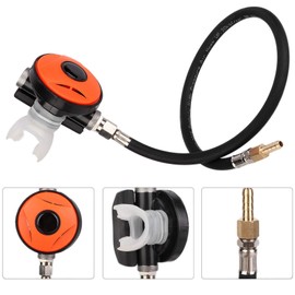 Regulator Diving, Keenso Scuba Dive Snorkel 2nd Stage Regulator Explorer with Mouthpiece Diving Equipment Accessory for Scuba Diving Activities ​