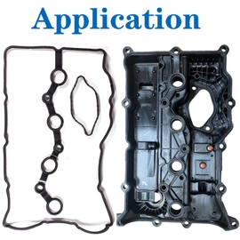 HIHIAV 22441-2GGB0 VS50892 Engine Cylinder Head Valve Cover Gasket Seal Compatiable with 2015-2020 Hyundai Sonata Santa Fe 2.0L 2.4L 2016-2020 Kia Sorento Optima 2.0L 2.4L Replaces 224412GGB0