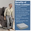 Shinnwa Gel Memory Foam Recliner Cushion for Elderly, Extra Large