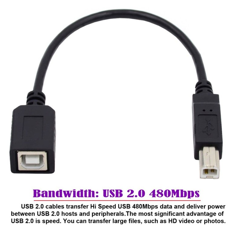 chenyang Printer Scanner Disk USB 2.0 Type B Male to