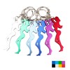 Swatom Girl Shape Aluminum Alloy Beer Bottle Opener Keychain Key