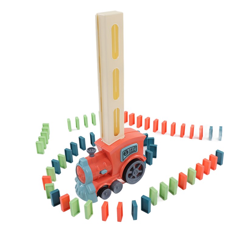 Electric Train Blocks Toy Educational Funny Interesting Automatic Building Train