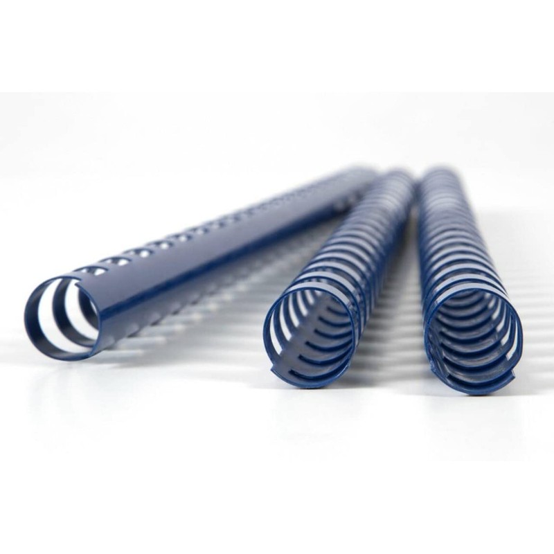 Gbc Binding Comb 12mm Blue Pack 100