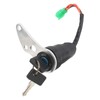 MOTOALL 37110-29F00 Ignition Switch Keys for Suzuki DRZ400 S 2000-2019