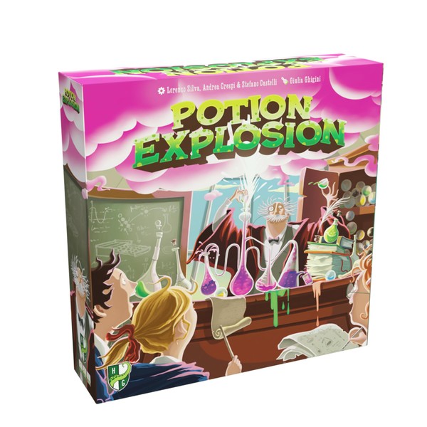 Horrible Games: Potion Explosion 2nd Edition, Expansion, Now with a Plastic Dispenser, Durable Plastic, 2 to 4 Players, 30 to 45 Minute Play Time, For Ages 14 and up