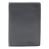 Esquire Duo Leather Credit Card Holder 9 cm - black