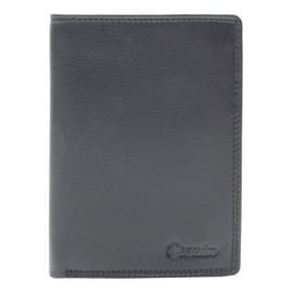 Esquire Duo Leather Credit Card Holder 9 cm - black -