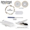 JUSTPRO 12 Pack Fairy Lights Battery Operated String Lights -