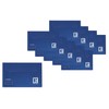 Legal Size Vinyl Document Folder with Clear Business Card Pocket,