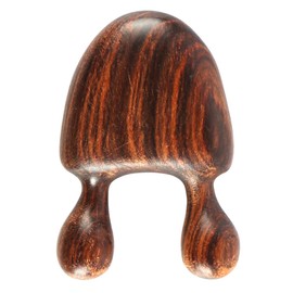 VOANZO Natural Sandalwood Scraping Massage Tool Facial Eye Massage Relaxation Stick Board Wooden Massager Universal Sandalwood Facial Massager