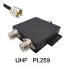 Snblzhef MA-Splitter VHF Splitter Two Way VHF Antenna Power Splitter