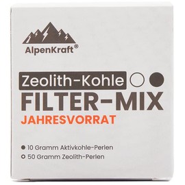 ALPENKRAFT Zeolite Activated Carbon Filter Beads